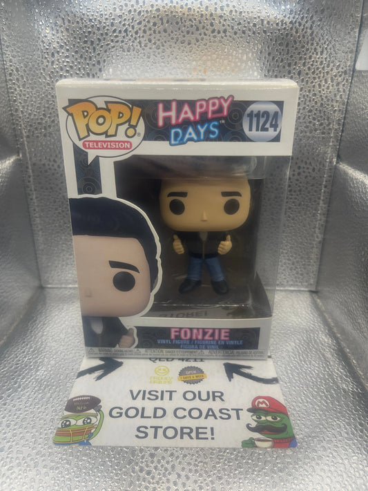 Funko Pop! Vinyl: Happy Days - Fonzie #1124 FRENLY BRICKS - Open 7 Days