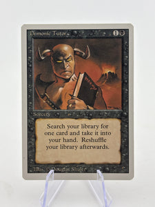 Magic The Gathering Vintage - Demonic Tutor Socery Revised LP