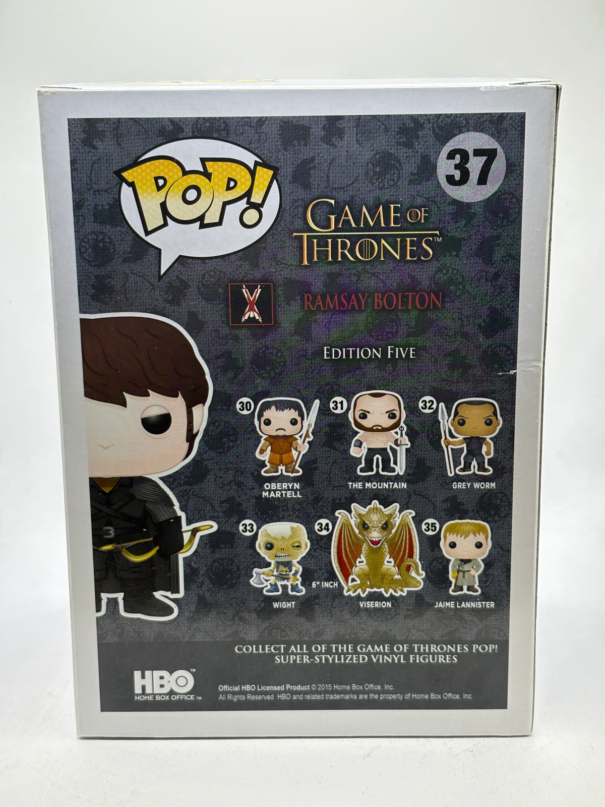 Funko POP! Game of Thrones #37 Ramsay Bolton Vinyl Figure image 3