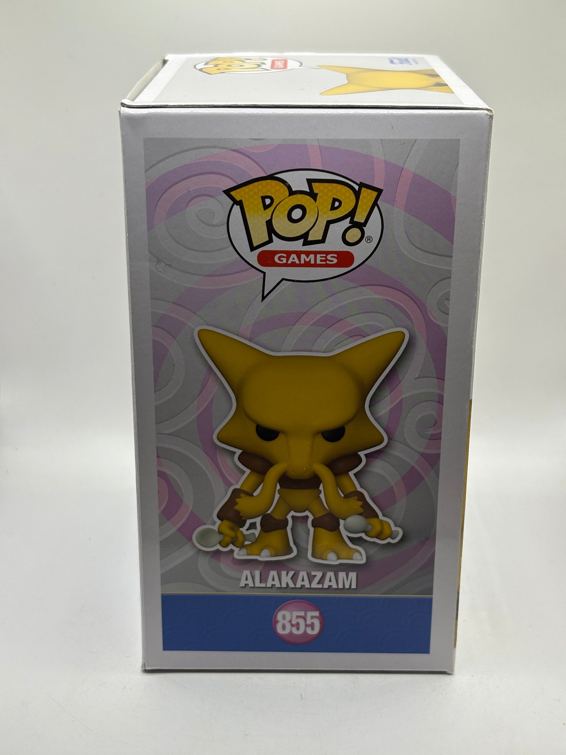 Funko POP! Games Pokemon #855 Alakazam Vinyl Figure Box Damage FRENLY BRICKS - Open 7 Days