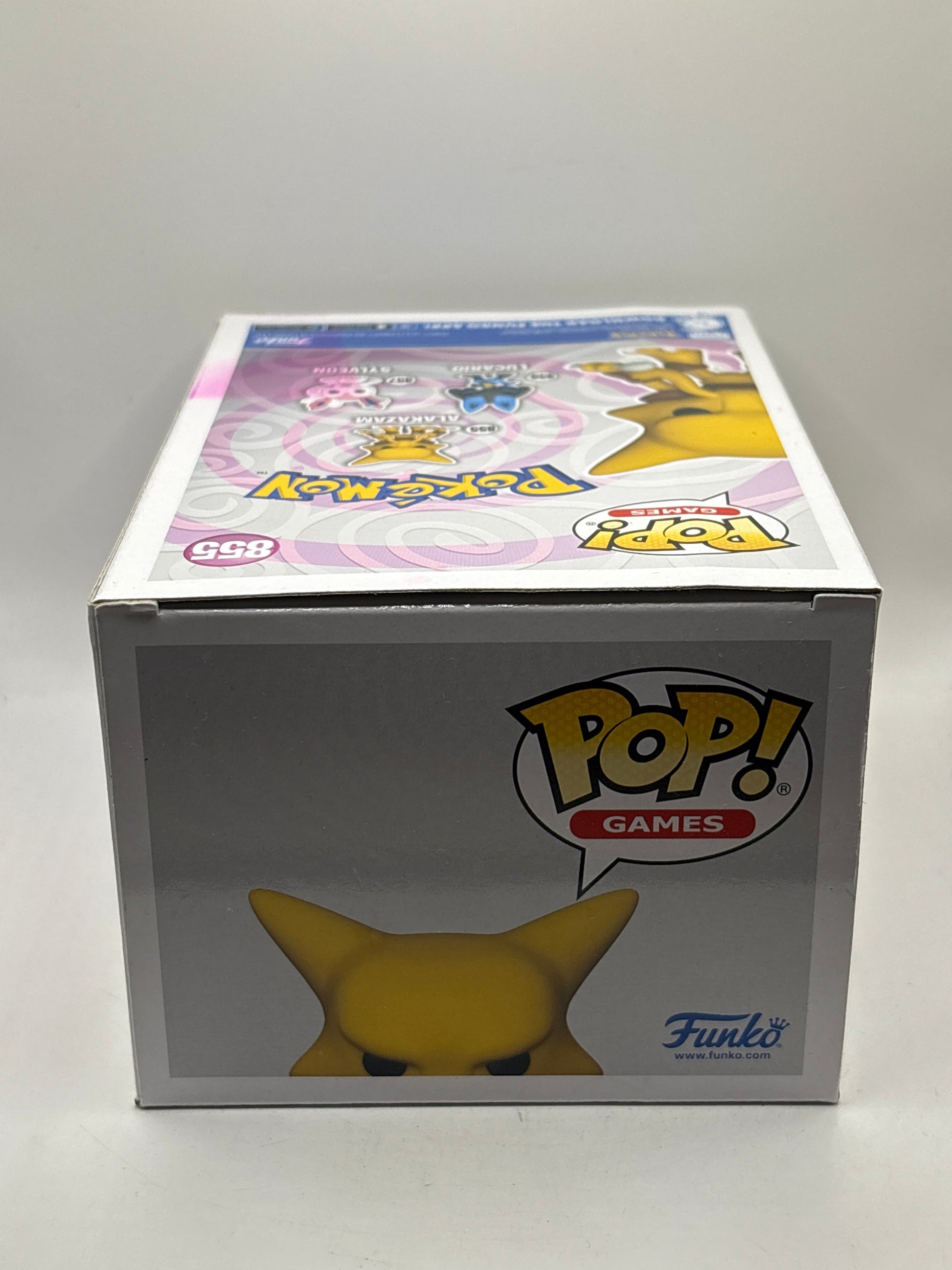 Funko POP! Games Pokemon #855 Alakazam Vinyl Figure Box Damage FRENLY BRICKS - Open 7 Days