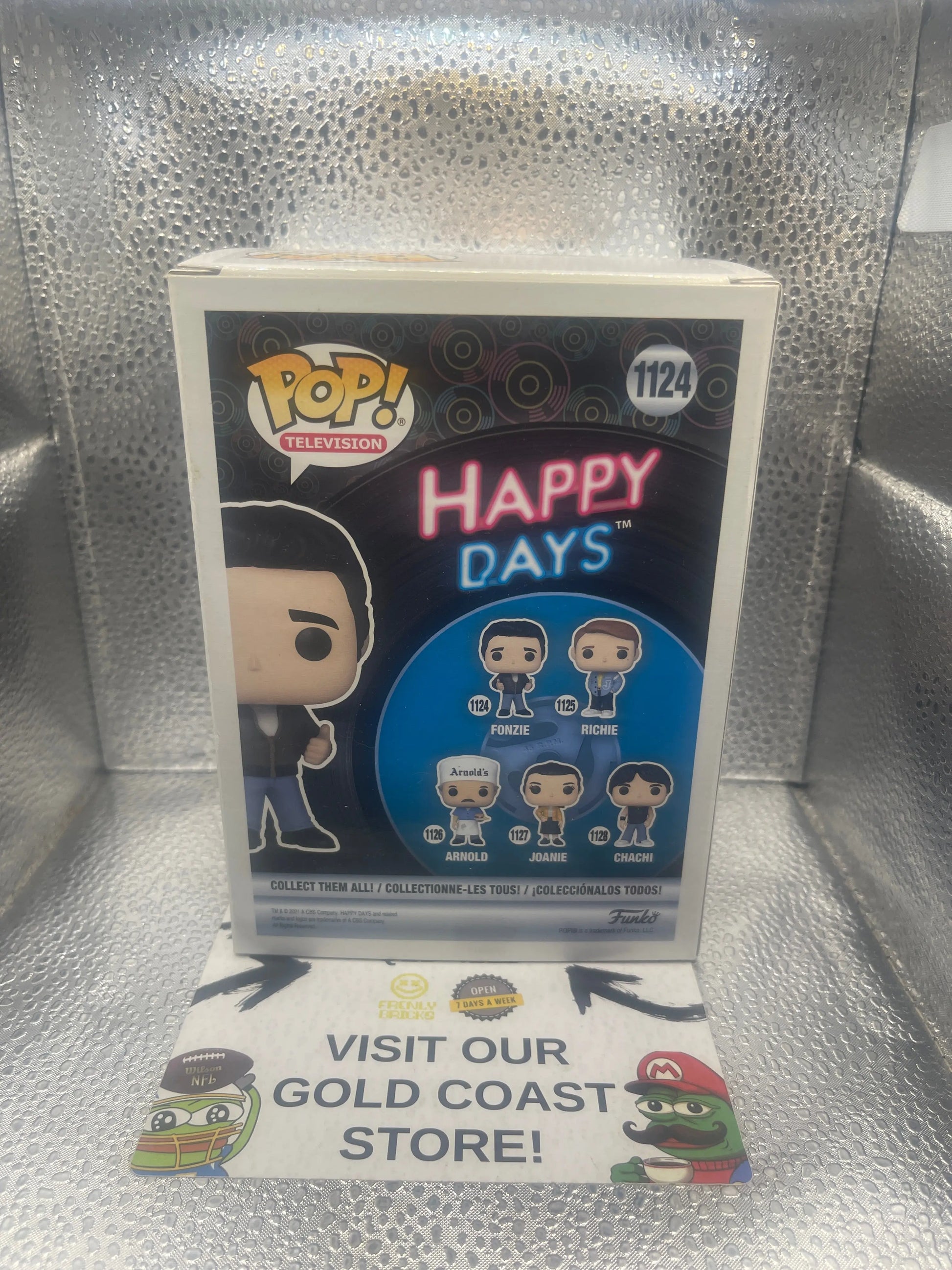Funko Pop! Vinyl: Happy Days - Fonzie #1124 FRENLY BRICKS - Open 7 Days