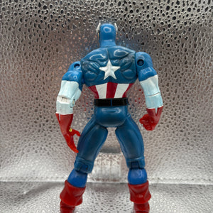 1999 Marvel Toy Biz Captain America Figure Loose FRENLY BRICKS - Open 7 Days