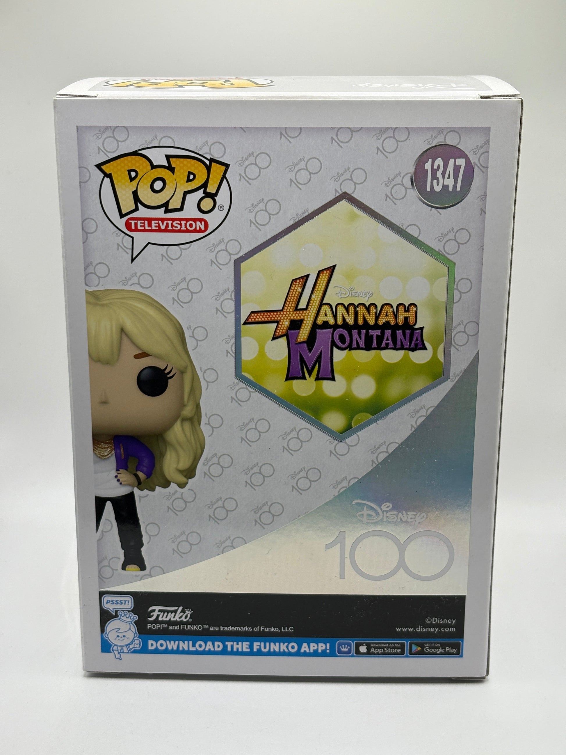 Funko POP! Television Disney 100 #1347 Hannah Montana FRENLY BRICKS - Open 7 Days