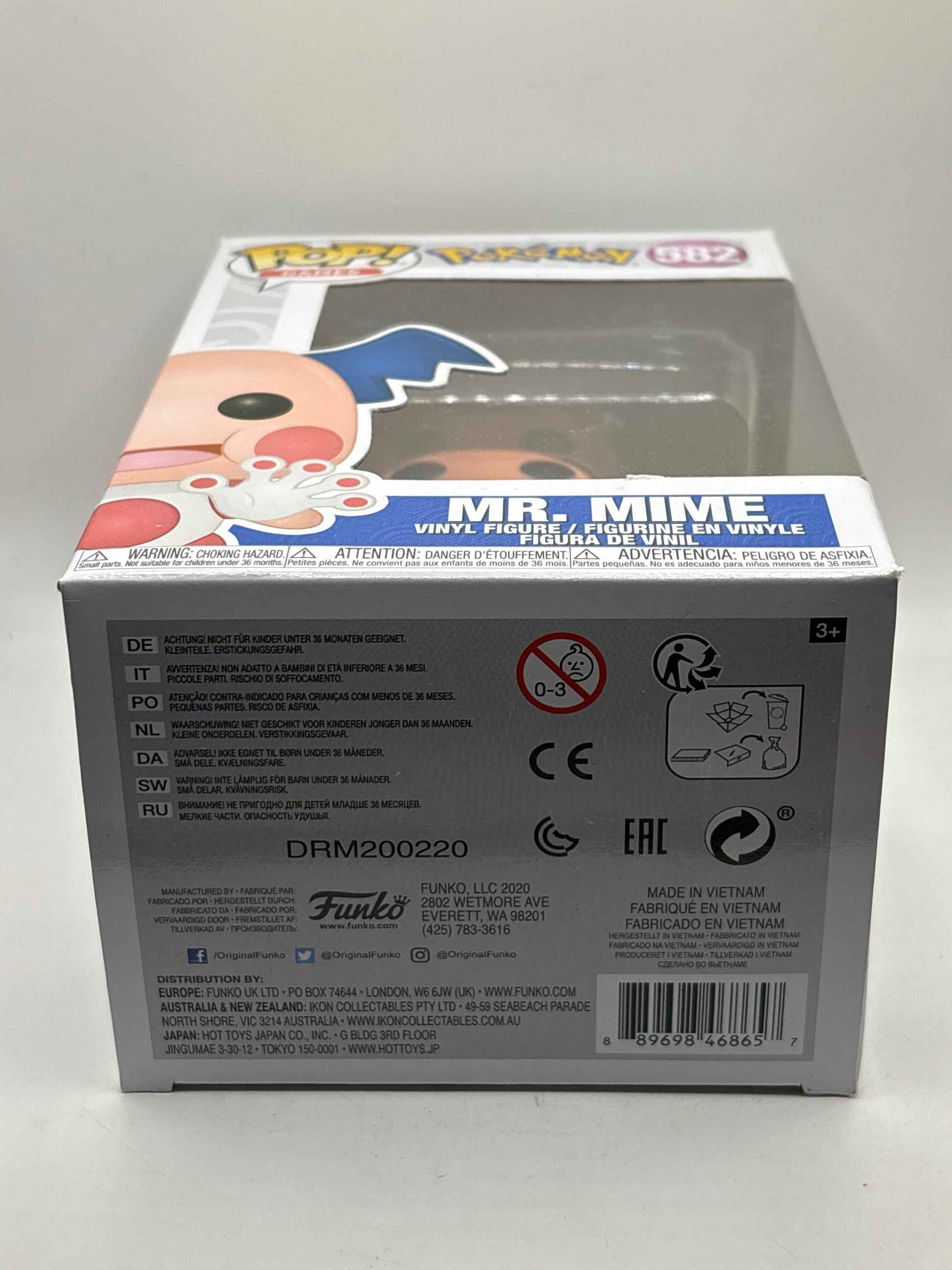 Funko POP! Games Pokemon #582 Mr.Mime Vinyl Figure FRENLY BRICKS - Open 7 Days