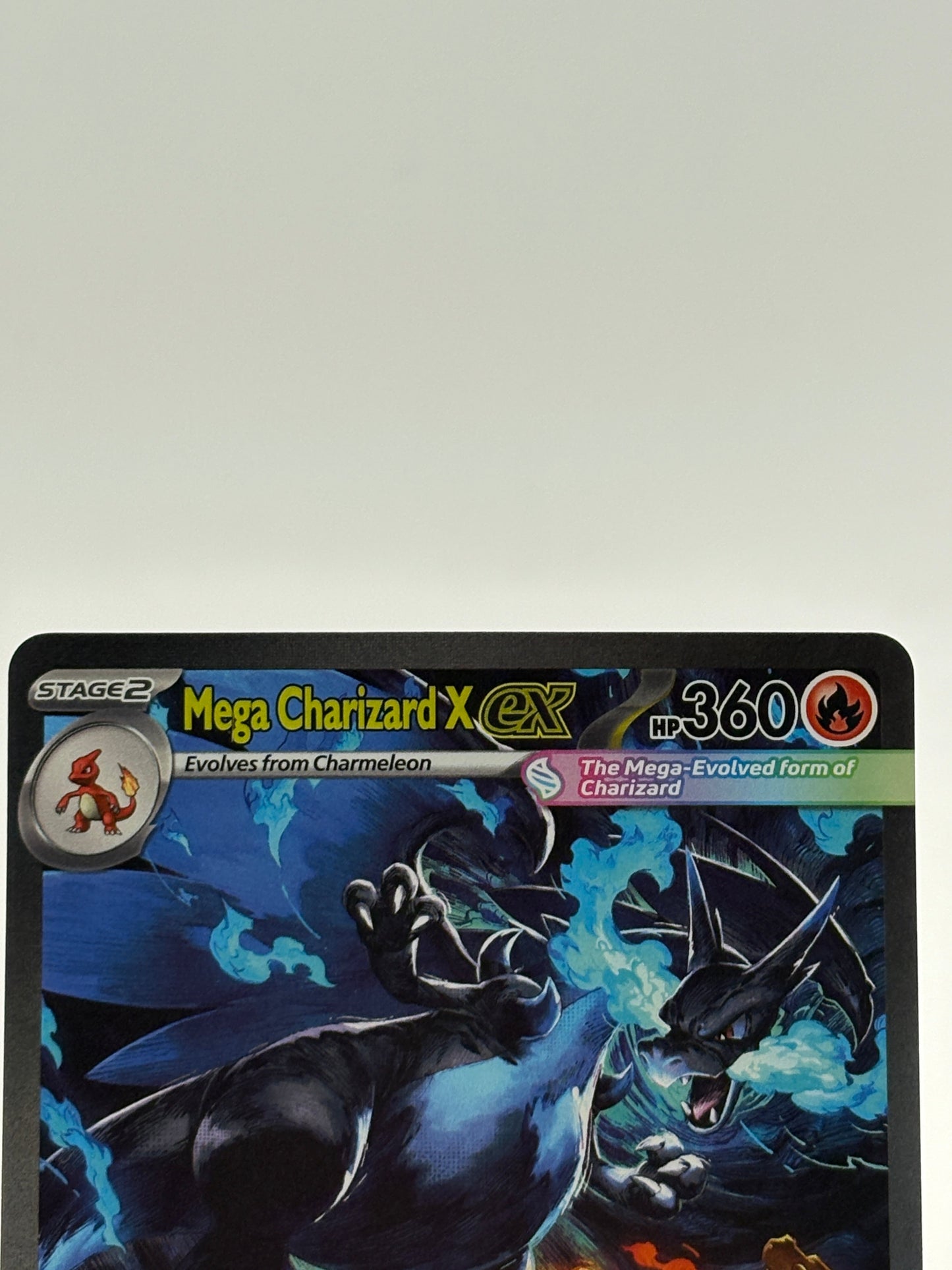 Pokemon TCG Phantasmal Flames - Mega Charizard X EX 125/094 SIR MINT FRENLY BRICKS - Open 7 Days