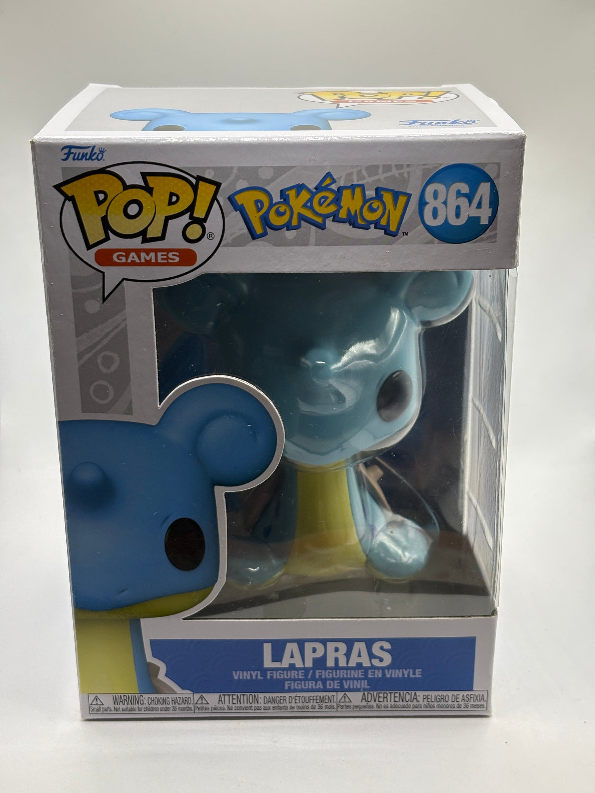 Funko POP! Games Pokemon #864 Lapras Vinyl Figure FRENLY BRICKS - Open 7 Days