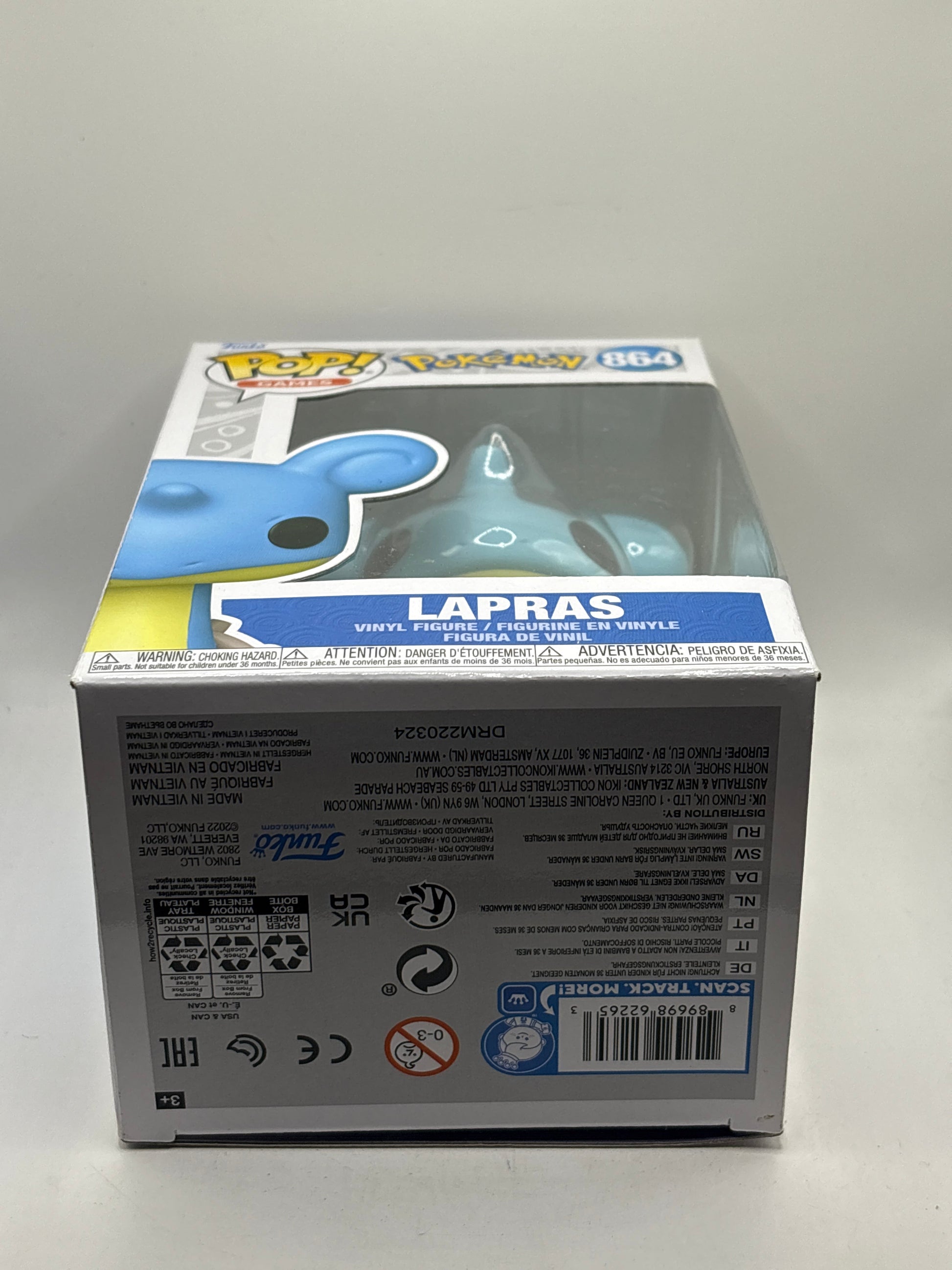 Funko POP! Games Pokemon #864 Lapras Vinyl Figure FRENLY BRICKS - Open 7 Days