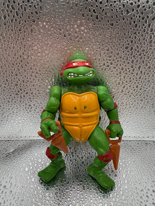 Vintage 1988 Mirage Playmates TMNT Raphael Action Figure FRENLY BRICKS - Open 7 Days
