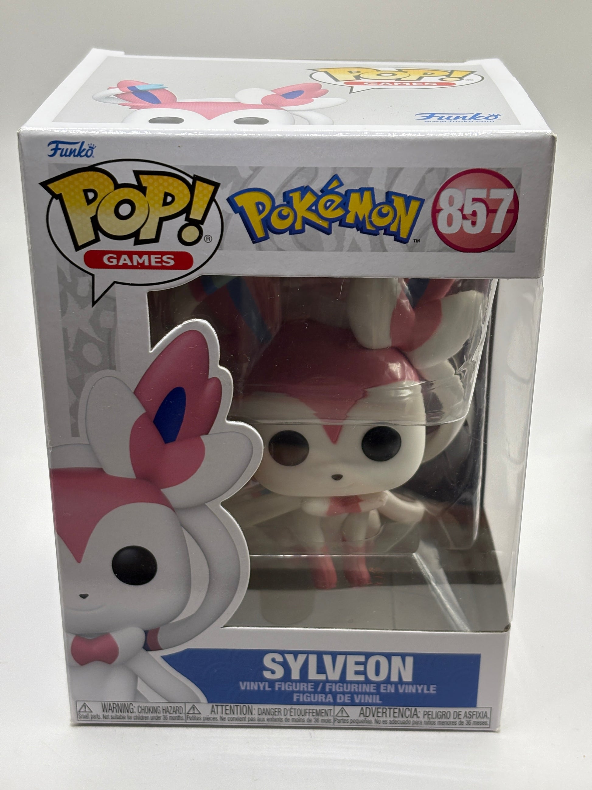Funko POP! Games Pokemon #857 Sylveon Vinyl Figure FRENLY BRICKS - Open 7 Days