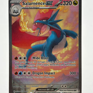 Pokemon TCG Journey Together - Salamence EX 187/159 SIR NM FRENLY BRICKS - Open 7 Days