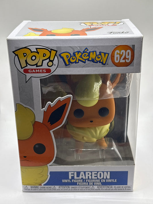 Funko POP! Games Pokemon #629 Flareon Vinyl Figure FRENLY BRICKS - Open 7 Days