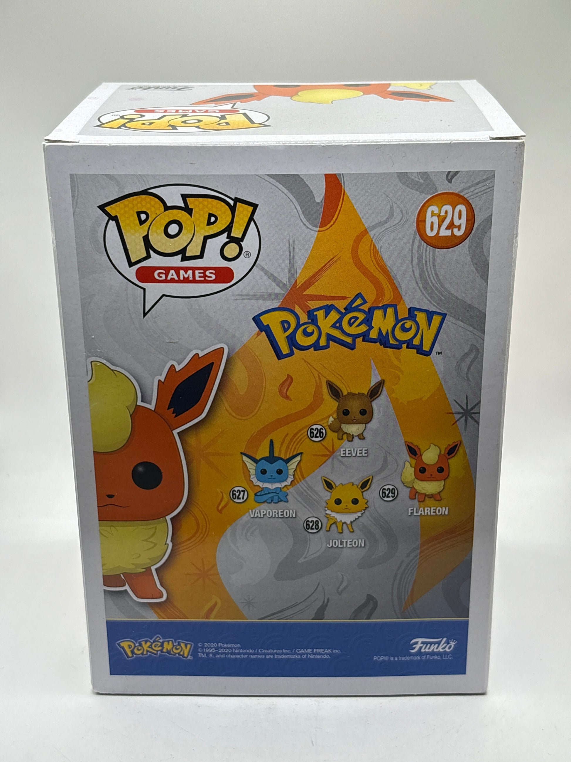 Funko POP! Games Pokemon #629 Flareon Vinyl Figure FRENLY BRICKS - Open 7 Days