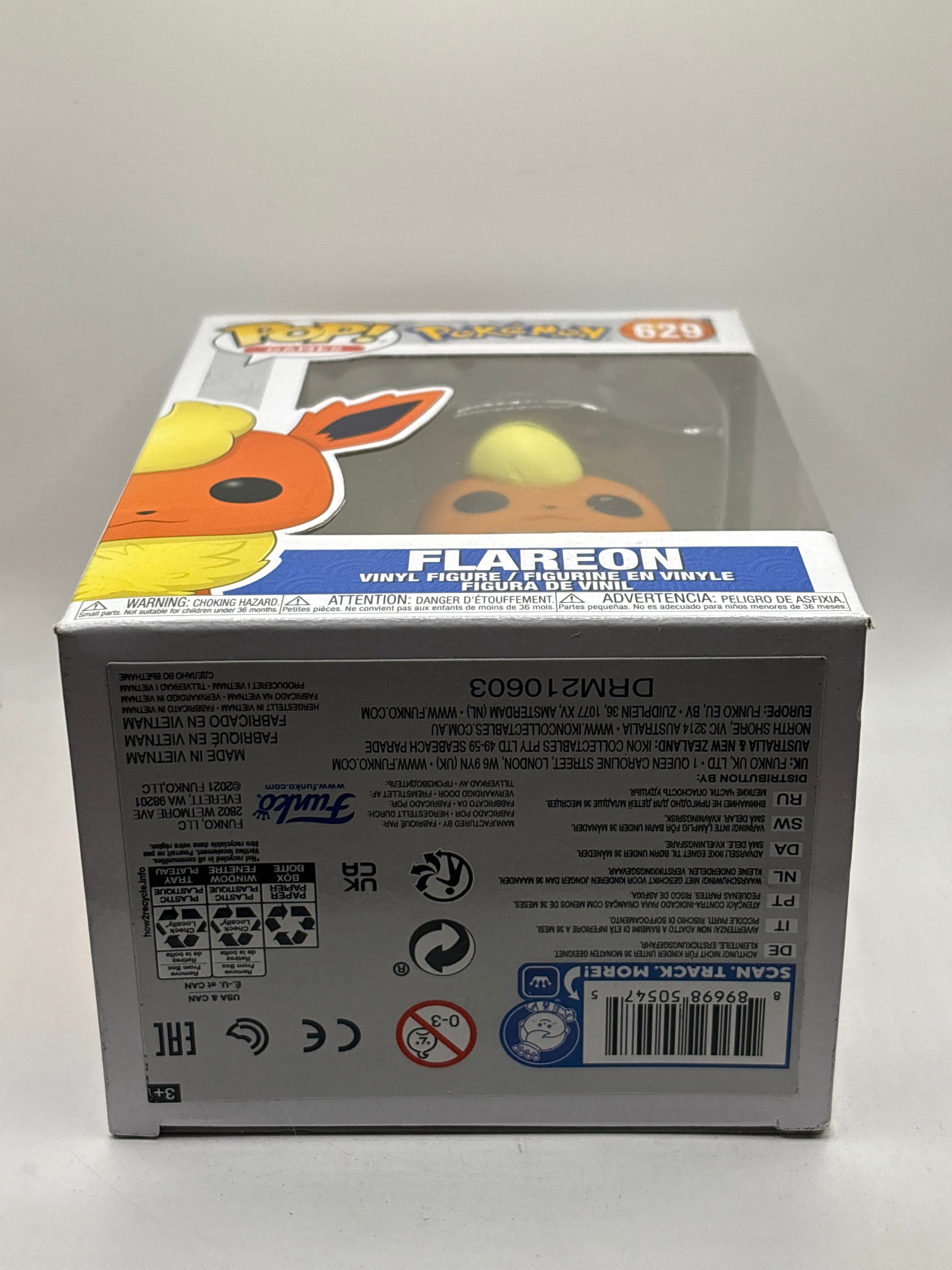 Funko POP! Games Pokemon #629 Flareon Vinyl Figure FRENLY BRICKS - Open 7 Days