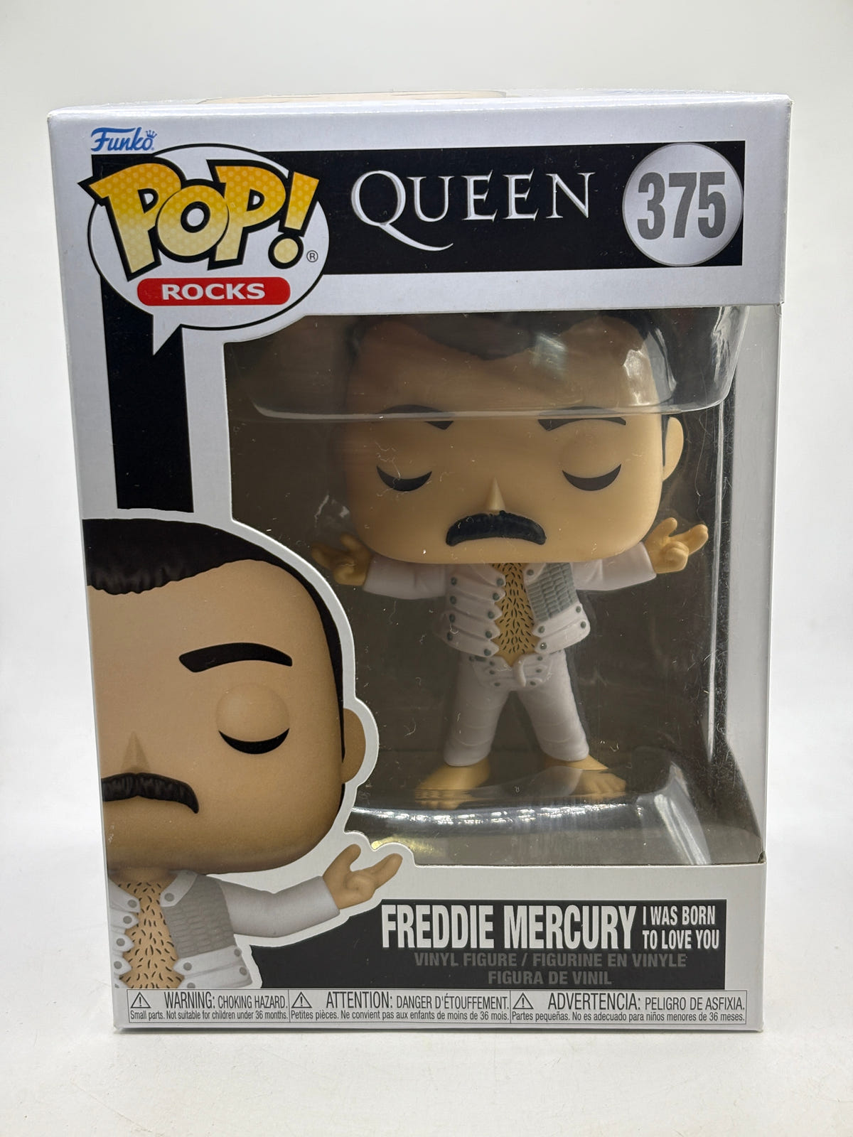 Funko POP! Rocks Queen #375 Freddie Mercury I Was Born to Love You image 1