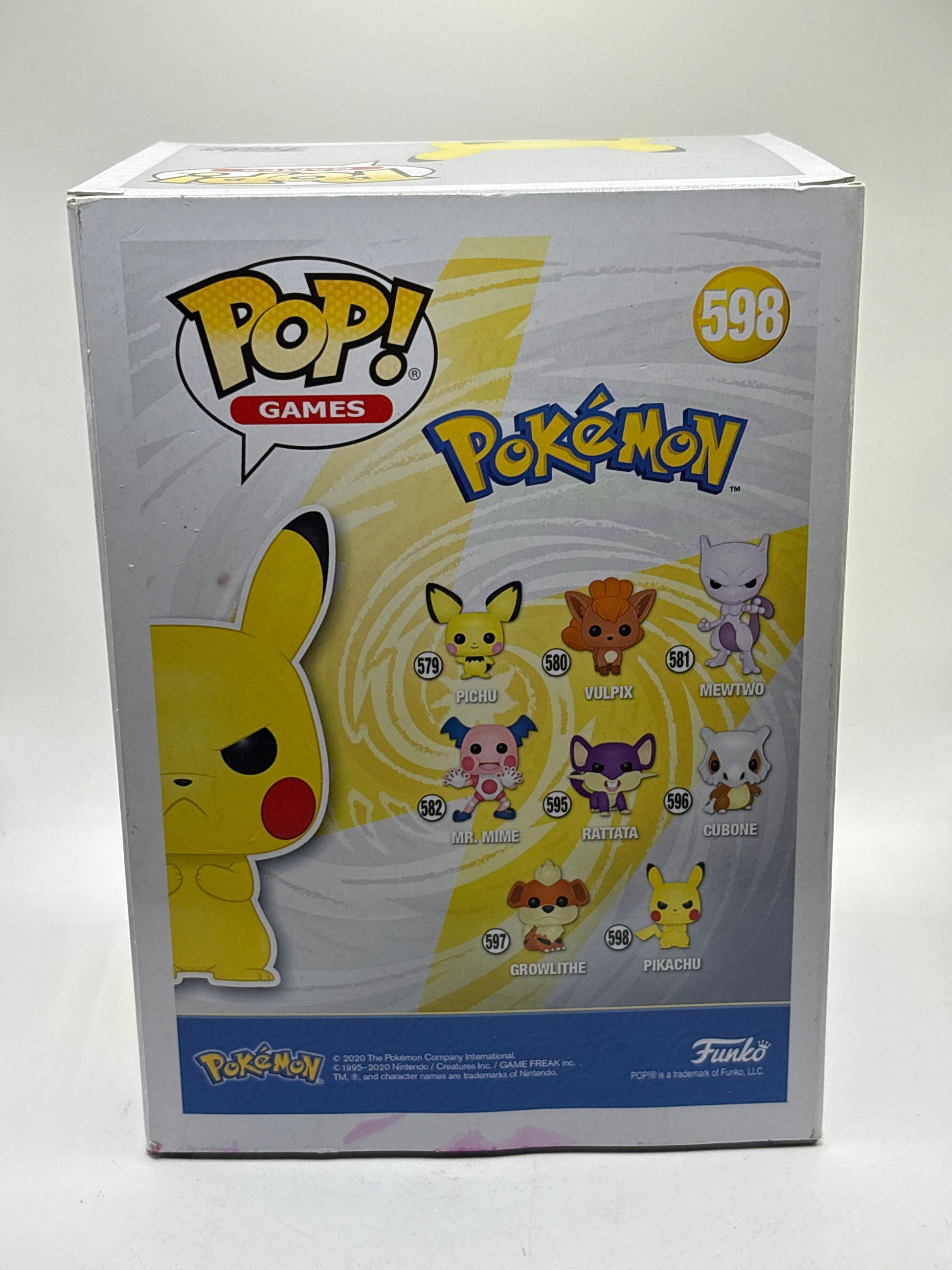 Funko POP! Games Pokemon #598 Pikachu Vinyl Figure FRENLY BRICKS - Open 7 Days