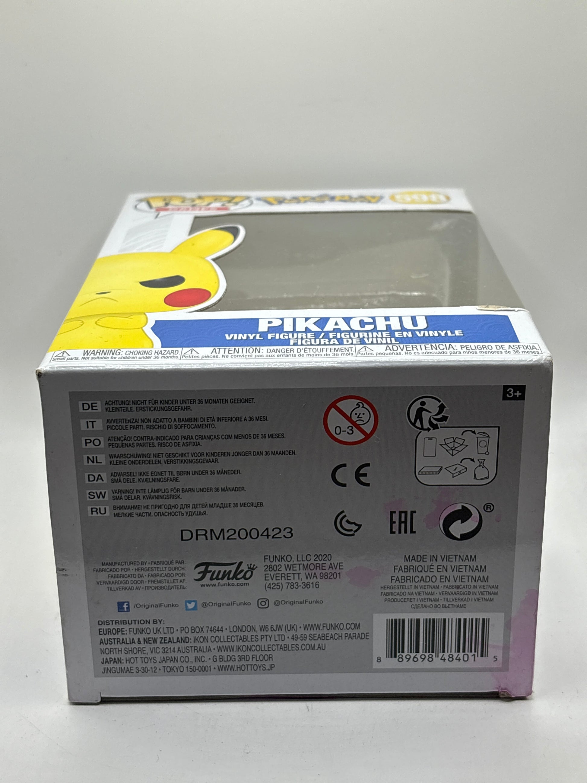 Funko POP! Games Pokemon #598 Pikachu Vinyl Figure FRENLY BRICKS - Open 7 Days