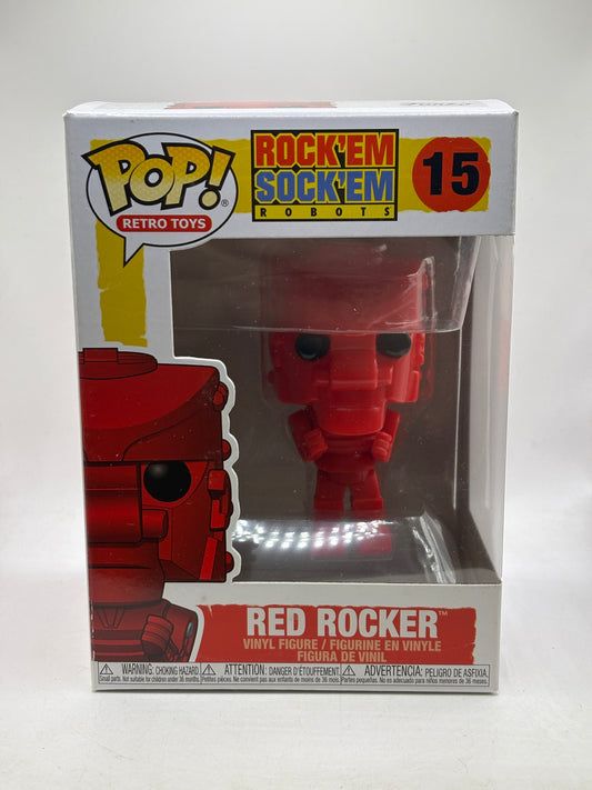 Funko POP! Retro Toys Rock’em Sock’em Robots #15 Red Rocker