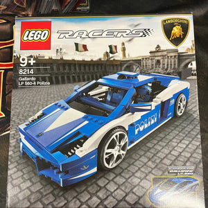 LEGO Racers: Lamborghini Gallardo LP 560-4  Polizia (8214) FRENLY BRICKS - Open 7 Days