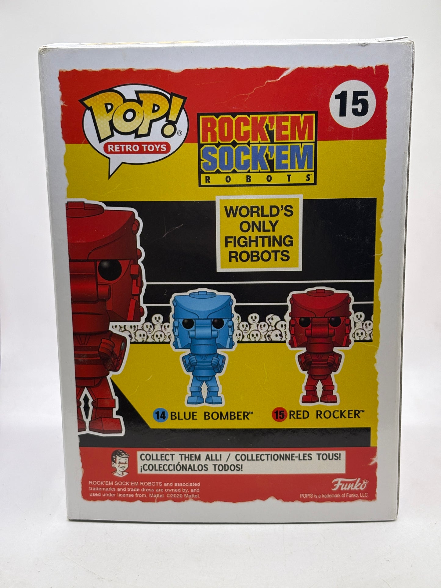 Funko POP! Retro Toys Rock’em Sock’em Robots #15 Red Rocker