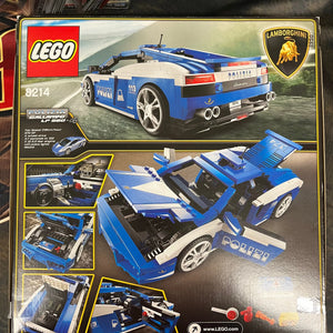 LEGO Racers: Lamborghini Gallardo LP 560-4  Polizia (8214) FRENLY BRICKS - Open 7 Days