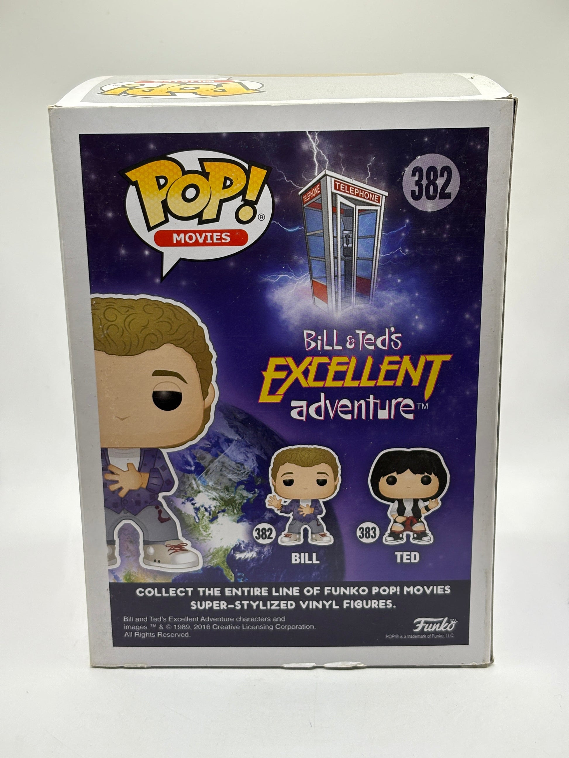 Funko POP! Movies Bill & Ted’s Excellent Adventure #382 Bill Vinyl Figure FRENLY BRICKS - Open 7 Days