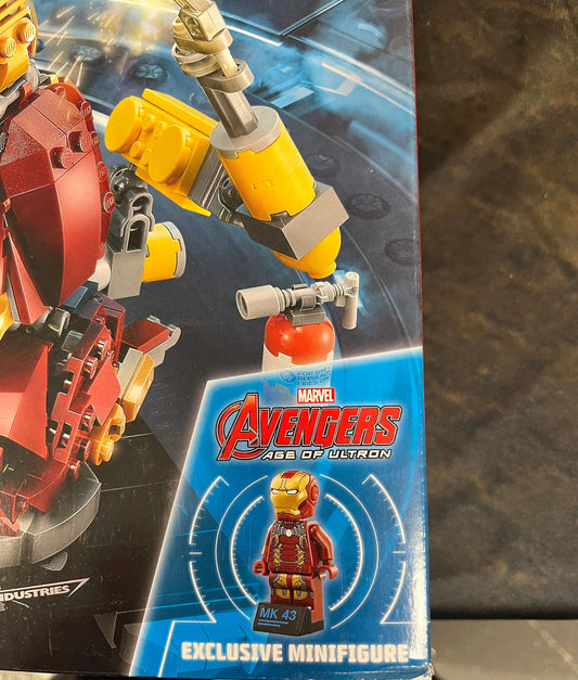 Lego Marvel Super Heroes Iron Man 76105 THE HULKBUSTER - ULTRON EDITION Mech FRENLY BRICKS - Open 7 Days