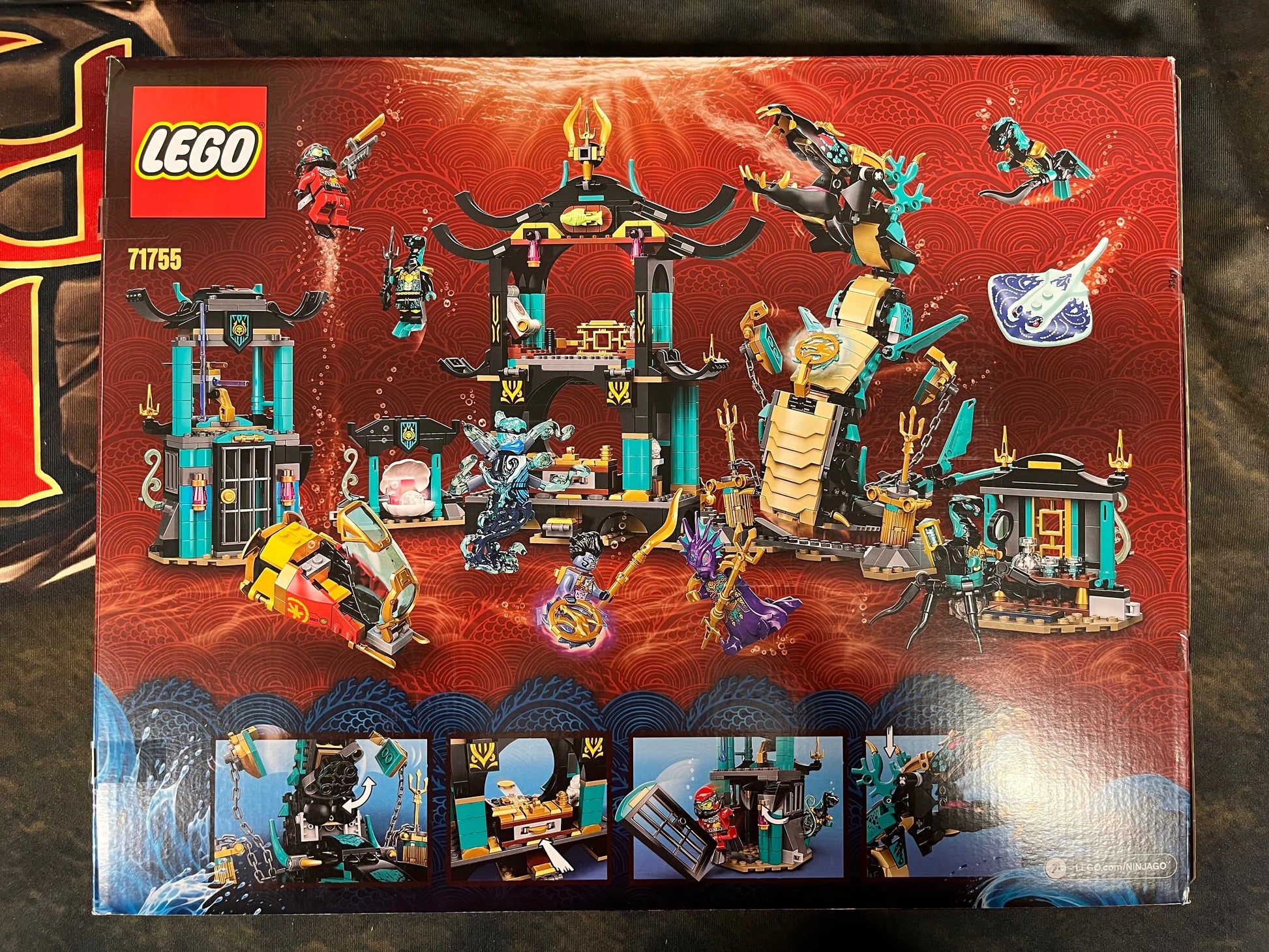 LEGO NINJAGO: Temple of the Endless Sea (71755) FRENLY BRICKS - Open 7 Days