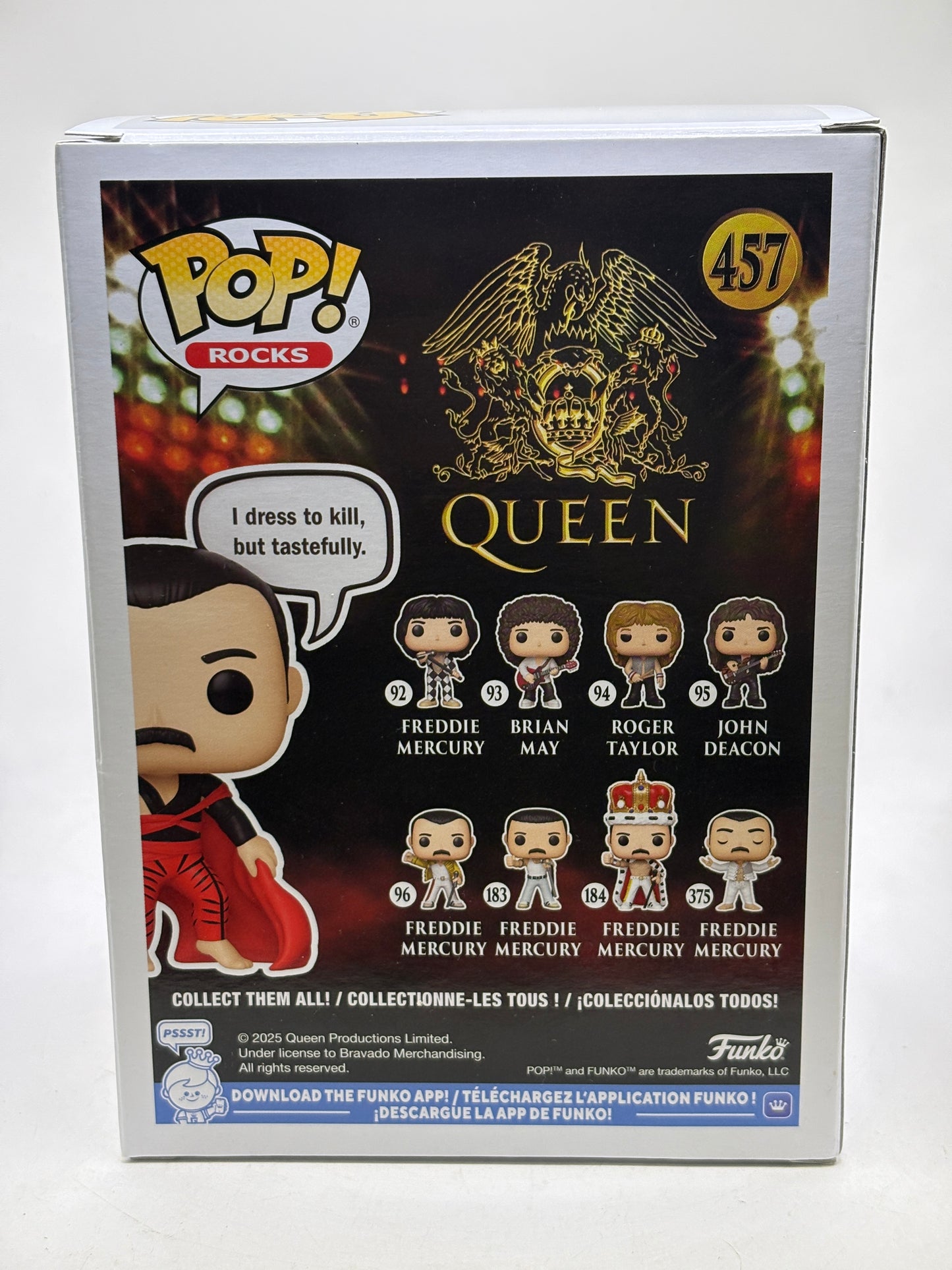 Funko POP! Rocks Queen #457 Freddie Mercury Vinyl Figure