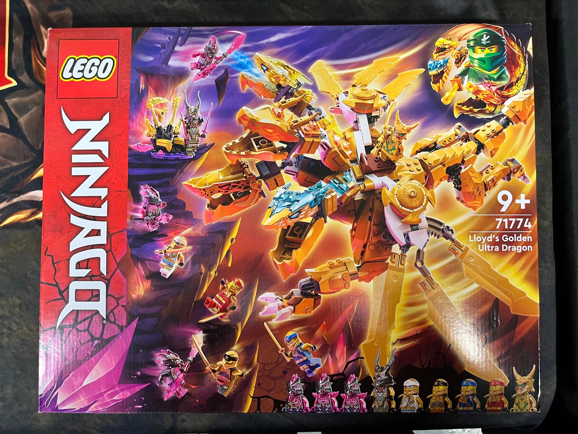 LEGO Ninjago Lloyd's Golden Ultra Dragon 71774 FRENLY BRICKS - Open 7 Days