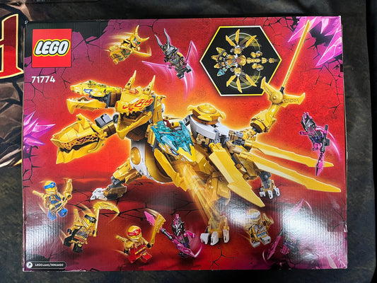 LEGO Ninjago Lloyd's Golden Ultra Dragon 71774 FRENLY BRICKS - Open 7 Days