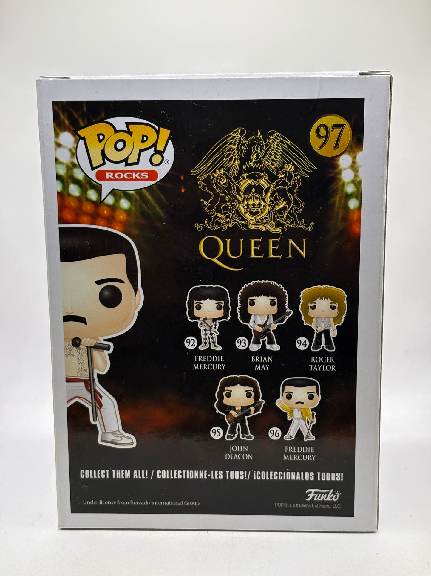 Funko POP! Rocks Queen #97 Freddie Mercury Diamond Vinyl Figure