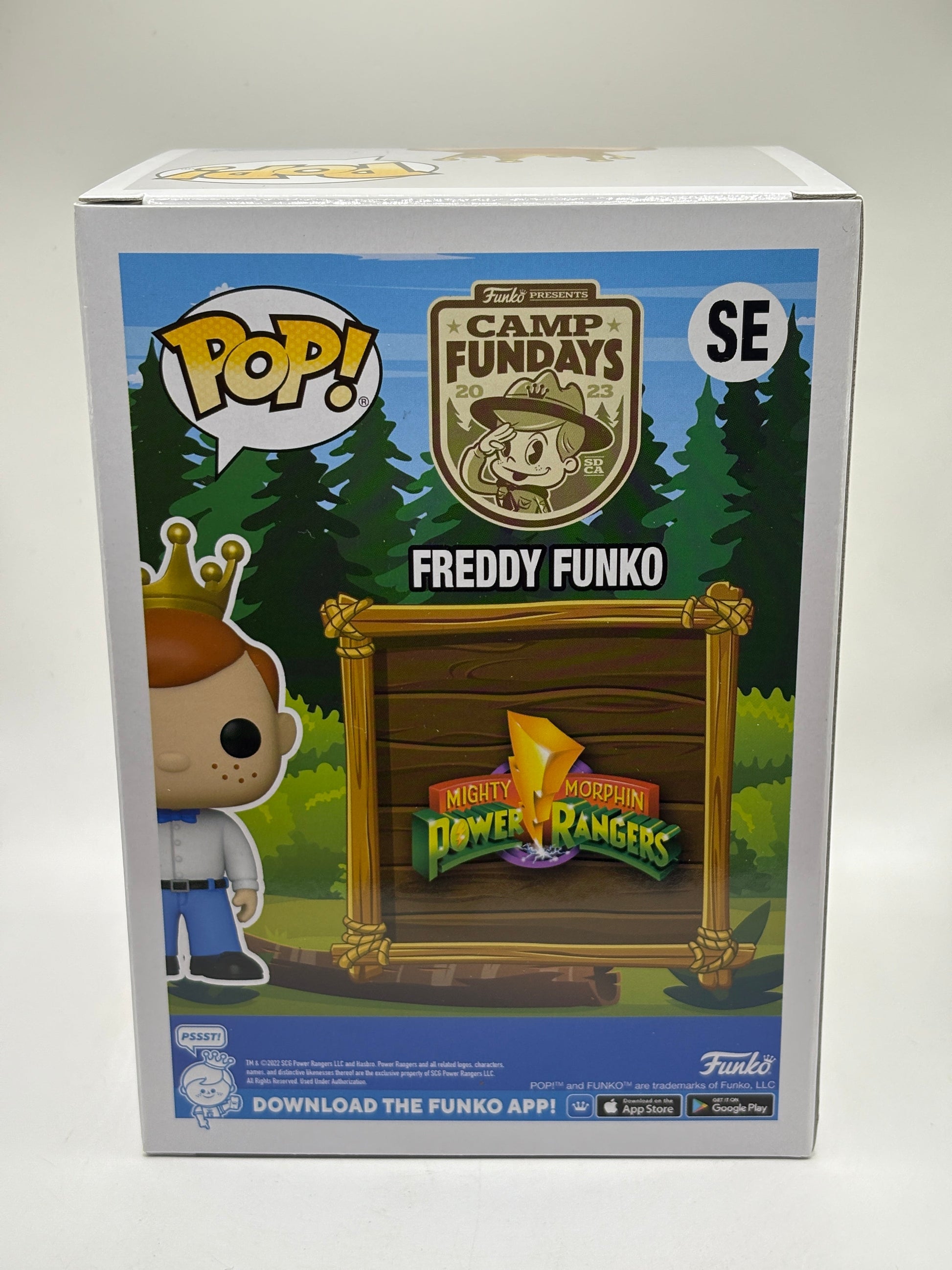 Funko POP! Camp Fundays #SE Freddy Funko as Green Ranger 4000 Pcs Limited FRENLY BRICKS - Open 7 Days