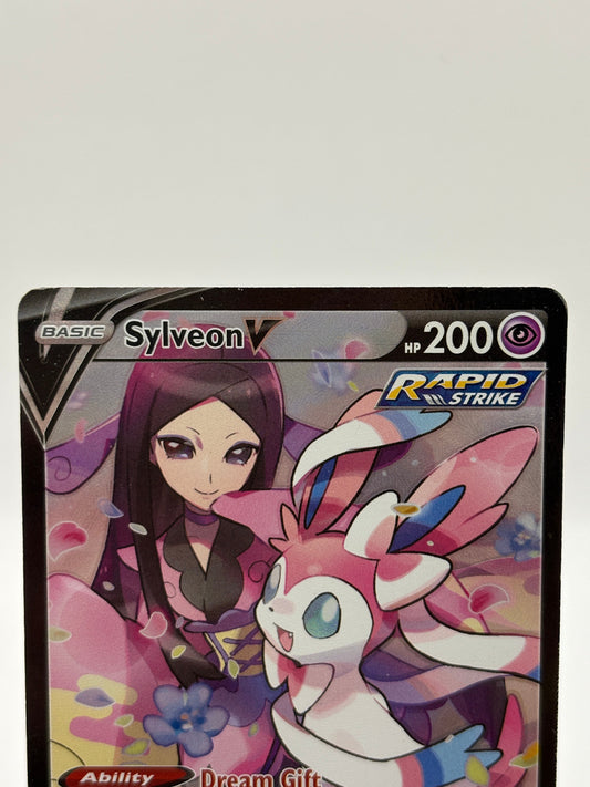 Pokemon TCG Brilliant Stars - Sylveon V Full Art TG14/TG30 LP See Photos* FRENLY BRICKS - Open 7 Days