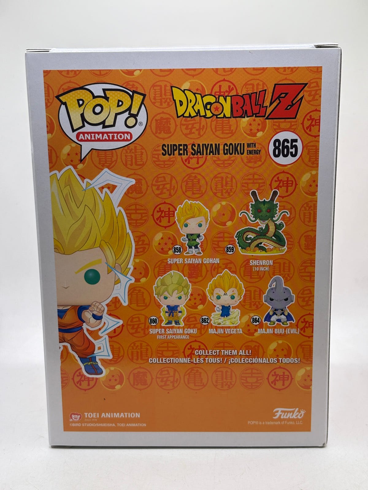 Funko POP! Animation Dragon Ball Z #865 Super Saiyan Goku with Energy SE, photo 3 image 3