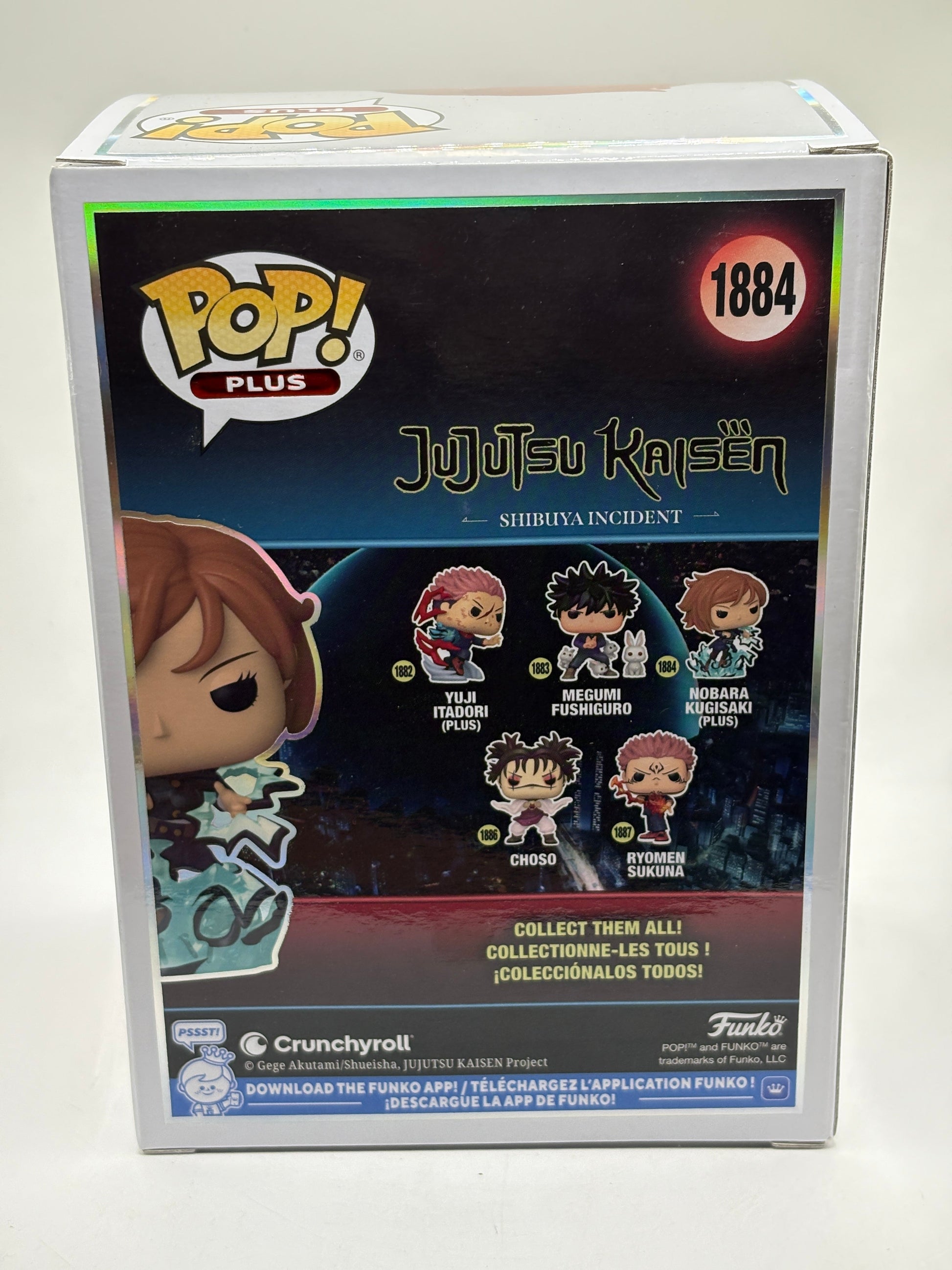 Funko POP! Plus Jujutsu Kaisen #1884 Nobara Kugisaki Limited Glow Chase FRENLY BRICKS - Open 7 Days