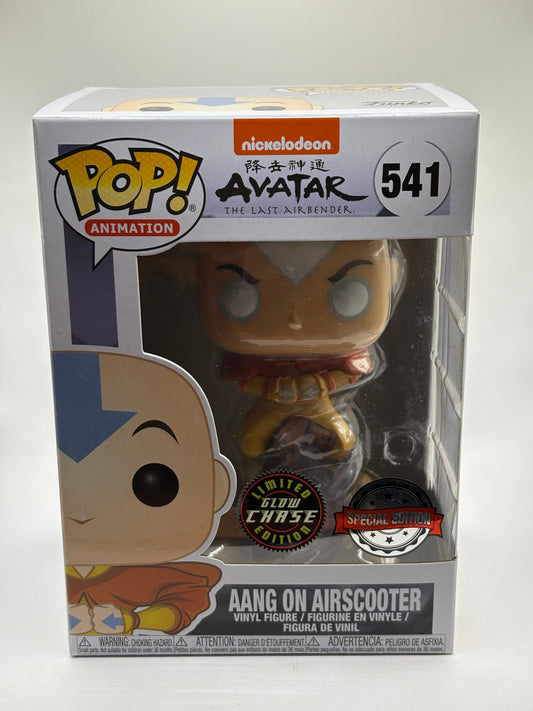 Funko POP! Animation Avatar #541 Aang on Airscooter Limited Glow Chase SE FRENLY BRICKS - Open 7 Days