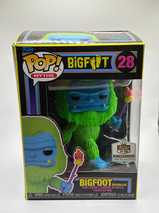 Funko POP! Myths Big Foot #28 Big Foot Marshmallow Funko HQ Exclusive FRENLY BRICKS - Open 7 Days
