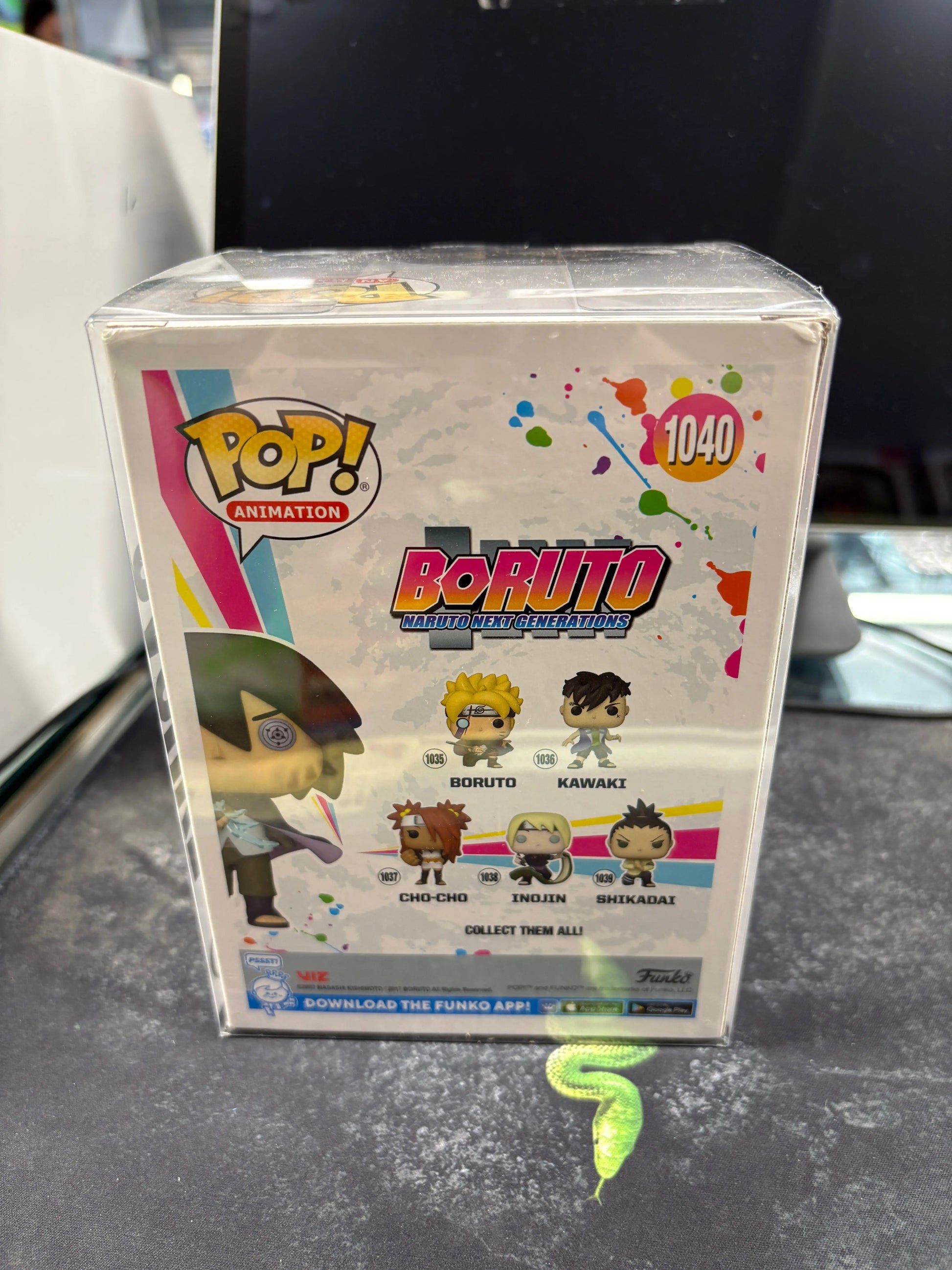 Funko Boruto Next Generation Sasuke Uchiha Exclusive Vinyl Pop 1040 FRENLY BRICKS - Open 7 Days