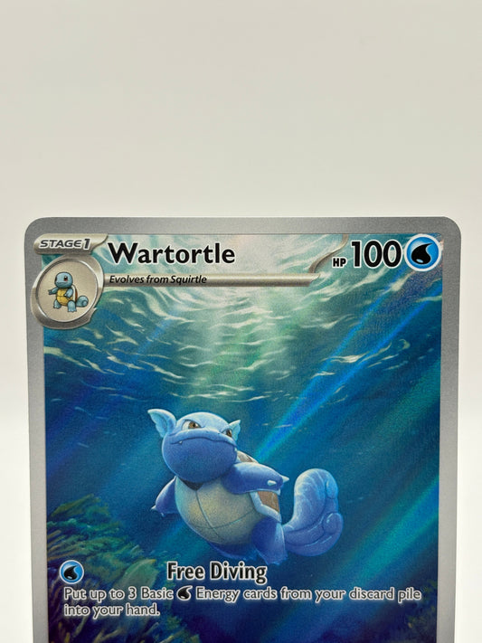 Pokemon TCG 151 MEW - Wartortle 171/165 Illustration Rare NM FRENLY BRICKS - Open 7 Days