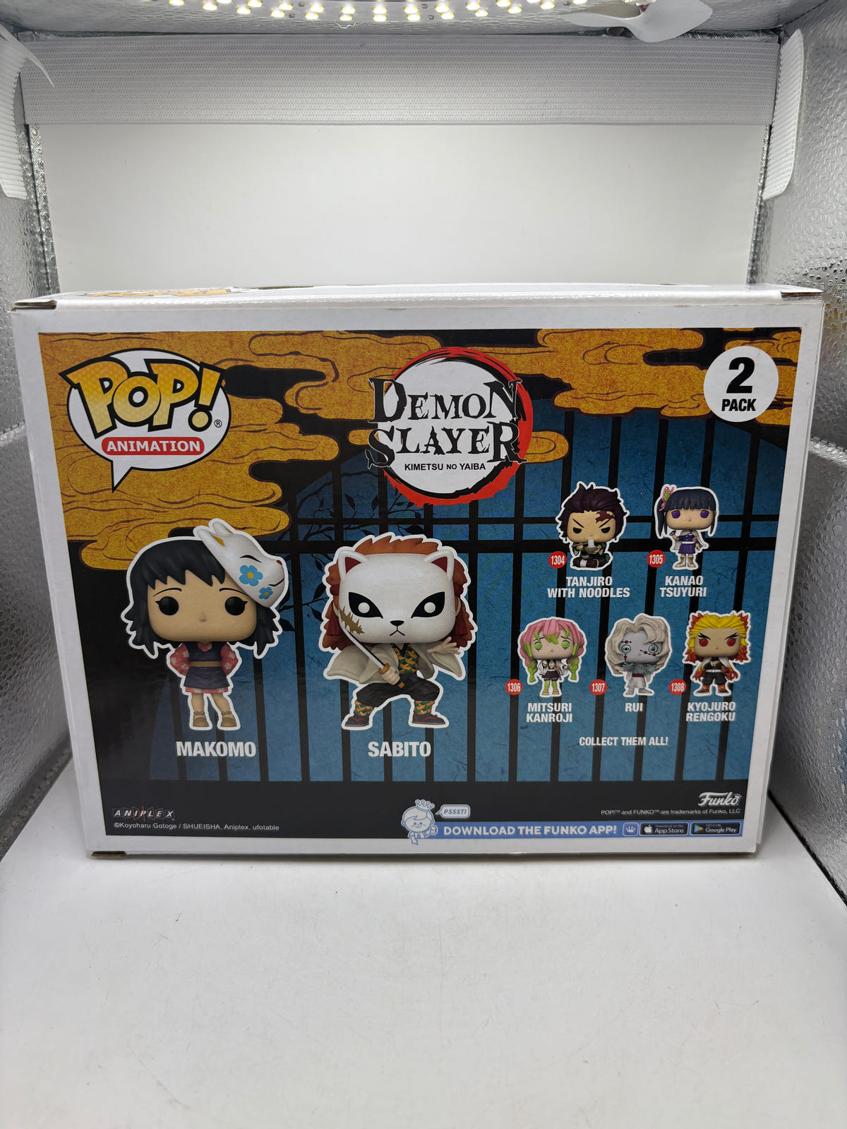 Funko POP! Animation Demon Slayer 2 Pack Makomo & Sabito 2023 Fall, photo 3 image 3