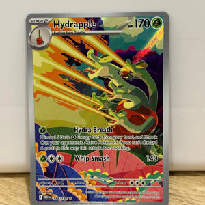 Pokémon TCG Destined Rivals Hydrapple Illustration Rare Holo Card 188/182 NM FRENLY BRICKS - Open 7 Days