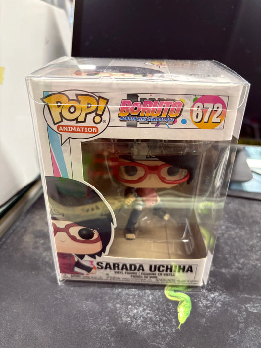 Funko POP! Animation Sarada Uchiha #672 Boruto Naruto Next Generation FRENLY BRICKS - Open 7 Days