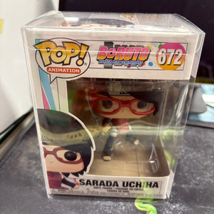 Funko POP! Animation Sarada Uchiha #672 Boruto Naruto Next Generation FRENLY BRICKS - Open 7 Days