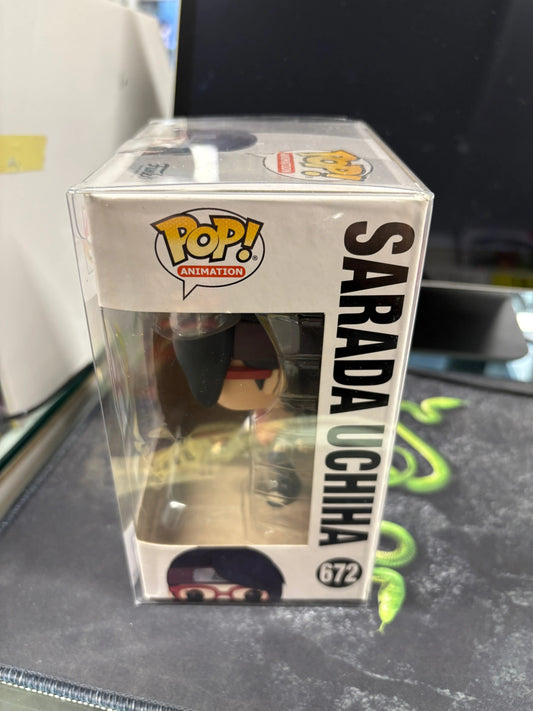 Funko POP! Animation Sarada Uchiha #672 Boruto Naruto Next Generation FRENLY BRICKS - Open 7 Days