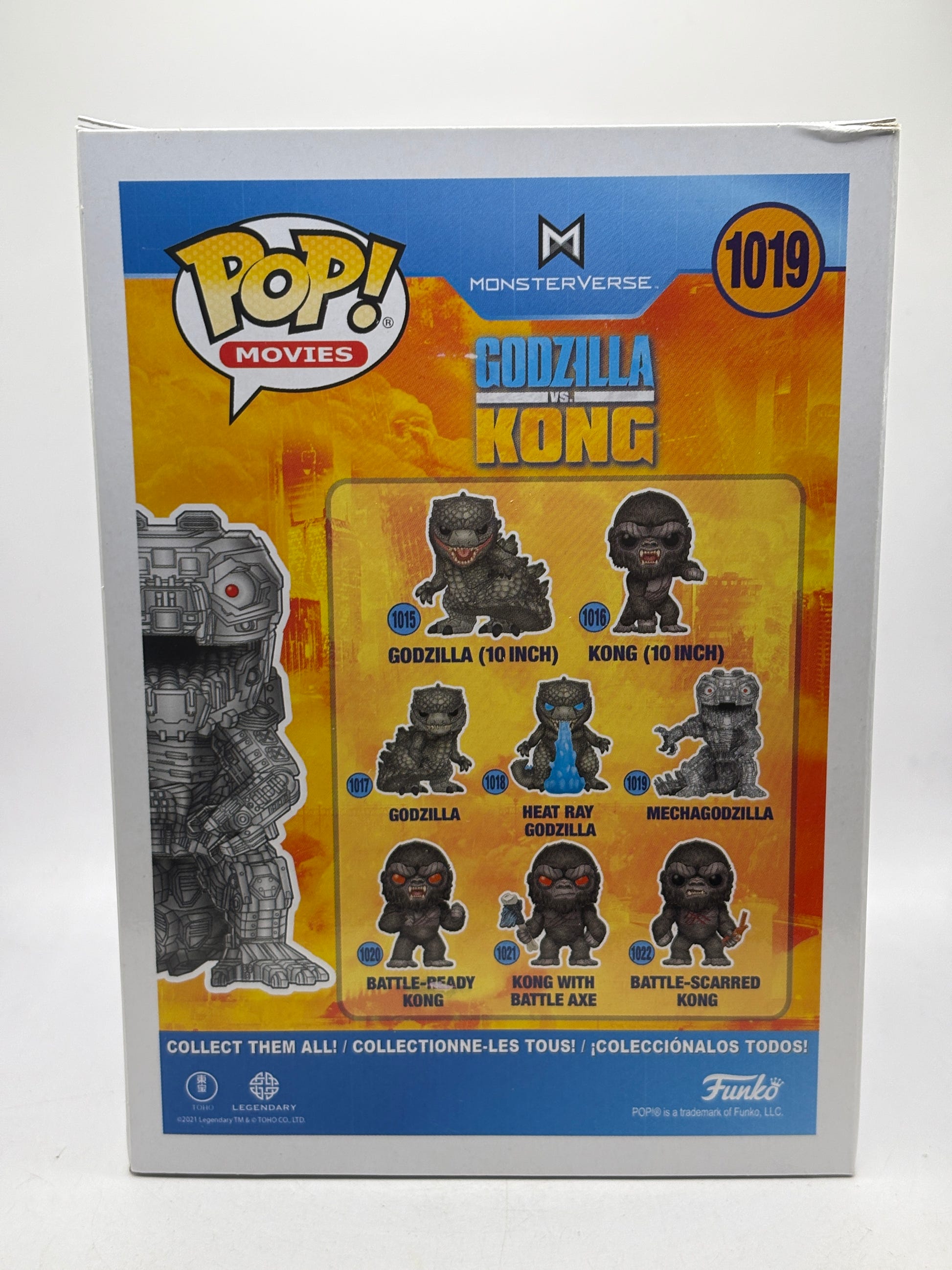 Funko POP! Movies Godzilla vs Kong #1019 Mechagodzilla Vinyl Figure, photo 3 image 3