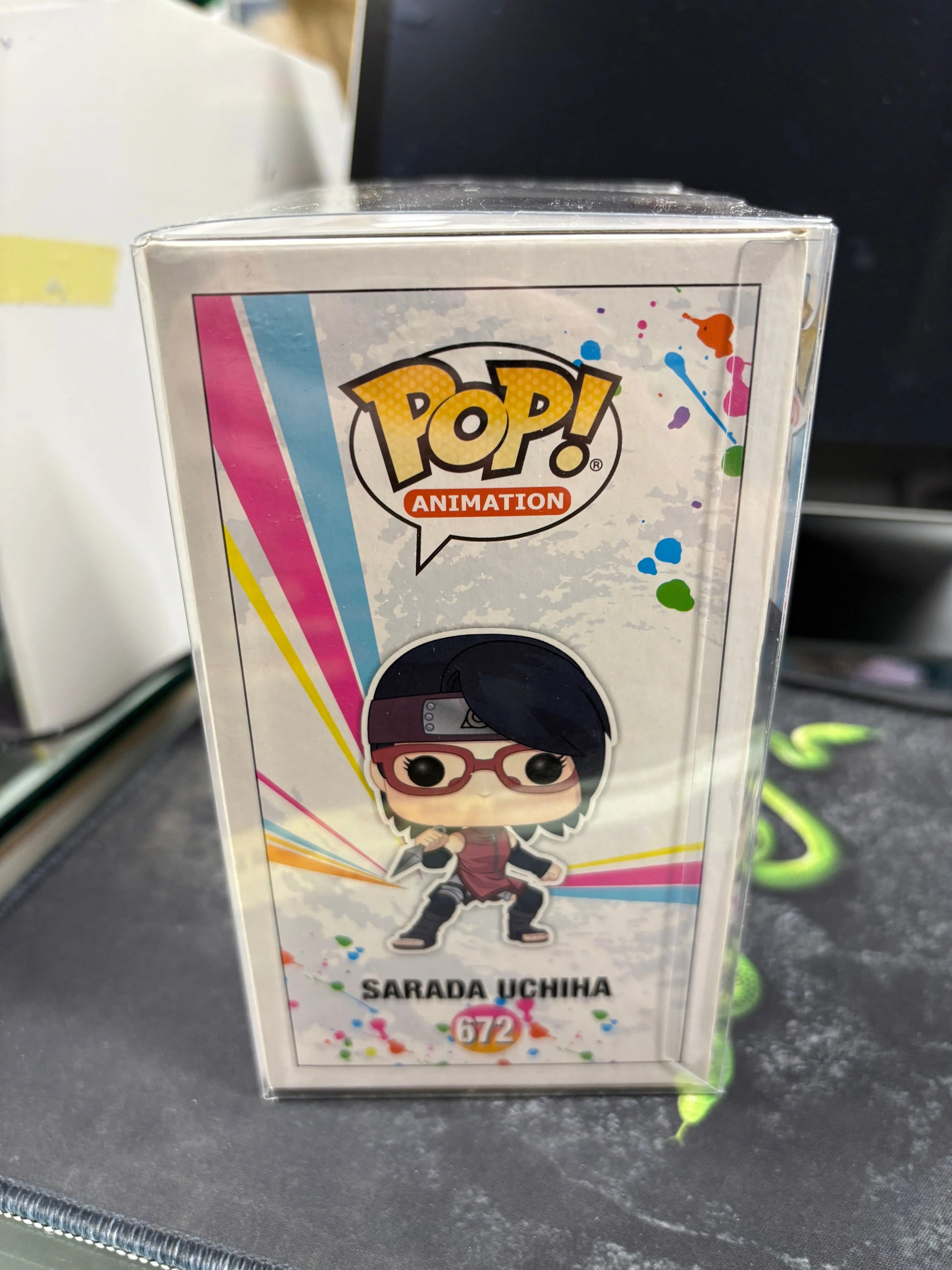 Funko POP! Animation Sarada Uchiha #672 Boruto Naruto Next Generation FRENLY BRICKS - Open 7 Days