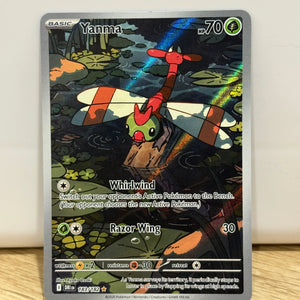 Pokèmon TCG Yanma 183/182 Destined Rivals Illustration Rare NM FRENLY BRICKS - Open 7 Days