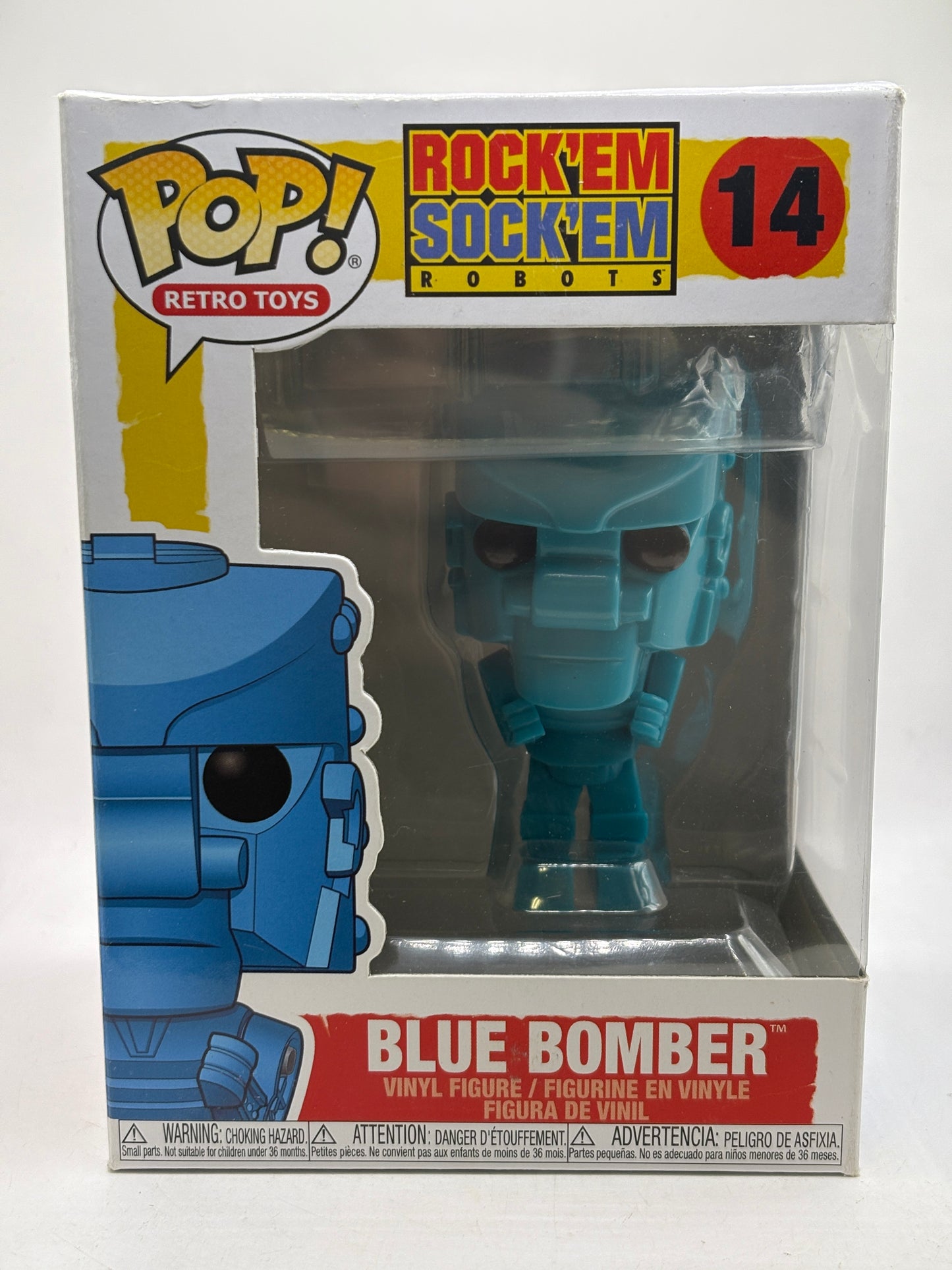 Funko POP! Retro Toys Rock’em Sock’em Robots #14 Blue Bomber