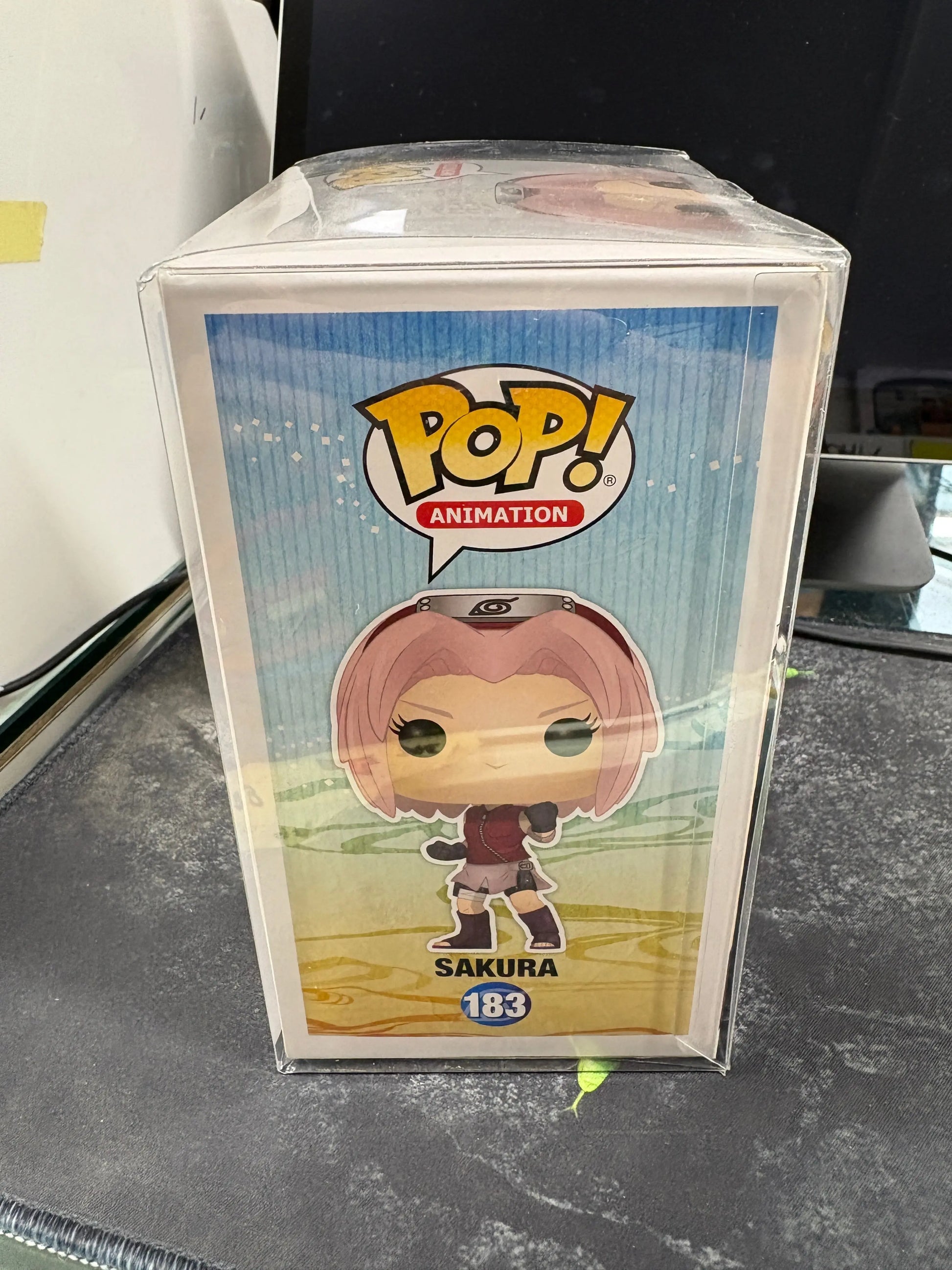 Funko Pop Animation: Naruto Shippuden - Sakura *Minor Damaged Box* #183 w/ Trading Cards FRENLY BRICKS - Open 7 Days